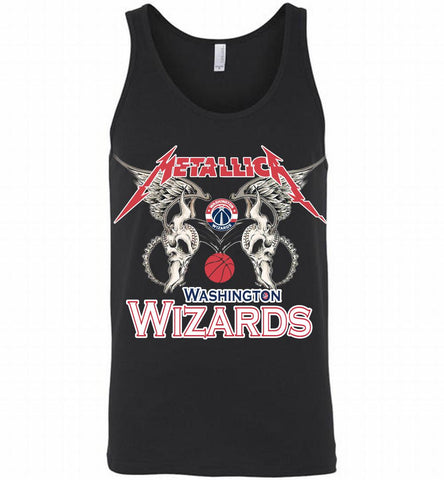 Metallica Washington Wizards Logo Tank - zezetee