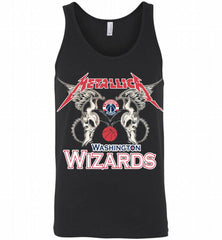 Metallica Washington Wizards Logo Tank - zezetee