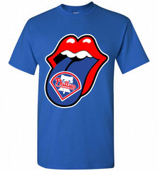 Philadelphia Phillies  x The Rolling Stones Logo Shirt - zezetee