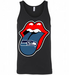 Seattle Seahawks  x The Rolling Stones Logo Tank