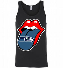 Seattle Seahawks  x The Rolling Stones Logo Tank - zezetee