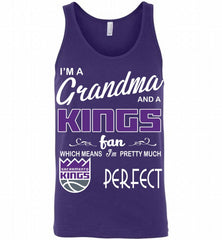 I'M A Grandma And A Sacramento Kings Fans Perfect Tank - zezetee