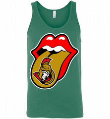 Ottawa Senators  x The Rolling Stones Logo Tank - zezetee