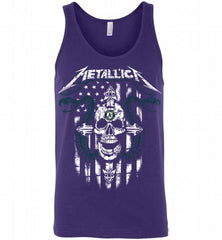 Metallica Oakland Athletics Logo Tank - zezetee