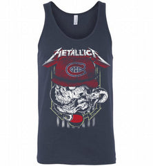 Metallica Skull Snake Montreal Canadiens Tank - zezetee
