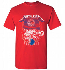 Metallica Skull Toronto Blue Jays Logo Shirt - zezetee