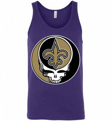 New Orleans Saints Grateful Dead Logo Band Tank - zezetee