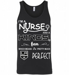 I'M A Nurse And A Los Angeles Kings Fans Gift Tank