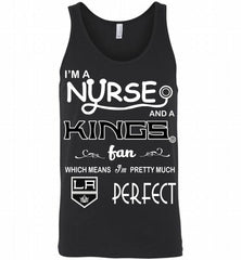 I'M A Nurse And A Los Angeles Kings Fans Gift Tank - zezetee