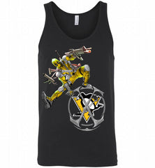 Deadpool Fan Love Pittsburgh Penguins Awesome Tank - zezetee