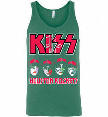 Kiss Houston Rockets Logo Tank - zezetee