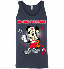 Cincinnati Reds Mickey Mouse Disney Super Star Tank - zezetee