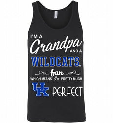 I'M A Grandpa And A Kentucky Wildcats Fan Tank