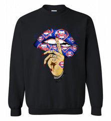 MLB Philadelphia Phillies Lip Shut The Fuck Up Crewneck Sweatshirt - zezetee