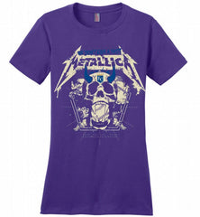 Metallica We Don't Give A Shit Kansas City Royals Ladies Perfect - zezetee