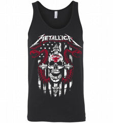 Metallica St Louis Eagles Logo Tank - zezetee
