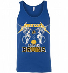 Metallica Boston Bruins Logo Tank - zezetee