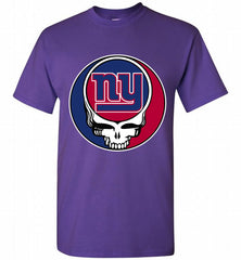 New York Giants Grateful Dead Logo Band Shirt - zezetee