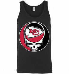 Kansas City Chiefs Grateful Dead Logo Band Tank