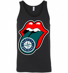 Seattle Mariners  x The Rolling Stones Logo Tank - zezetee
