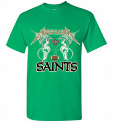 Metallica New Orleans Saints Logo Shirt - zezetee