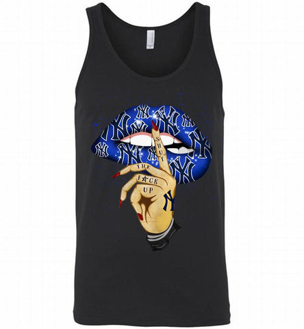 MLB New York Yankees Lip Shut The Fuck Up Tank - zezetee