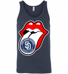 San Diego Padres  x The Rolling Stones Logo Tank - zezetee