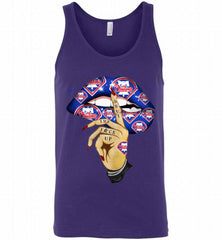 MLB Philadelphia Phillies Lip Shut The Fuck Up Tank - zezetee