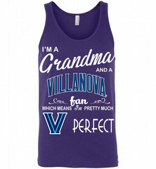 I'M A Grandma And A Villanova Wildcats Fan Tank - zezetee