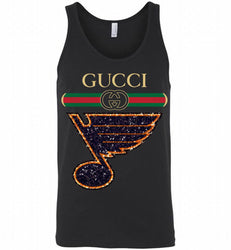 Gucci St Louis Blues Logo Tank