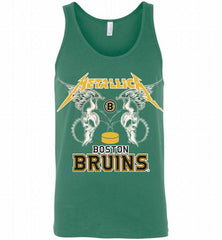 Metallica Boston Bruins Logo Tank - zezetee