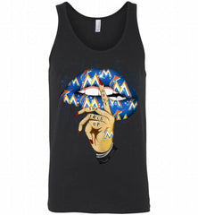 MLB Miami Marlins Lip Shut The Fuck Up Tank - zezetee