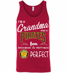 I'M A Grandma And A Pittsburgh Pirates Fans Gift Tank - zezetee