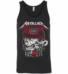 Metallica Skull Snake Montreal Canadiens Tank - zezetee