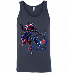 Deadpool Assassin Houston Texans Fan Tank - zezetee