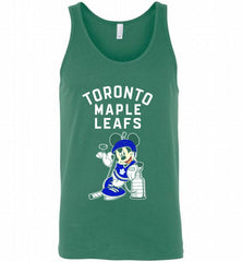 MICKEY TORONTO MAPLE LEAFS WITH THE STANLEY CUP HOCKEY NHL Tank - zezetee