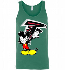 Disney Mickey  Mouse Dabbing Atlanta Falcons Tank - zezetee