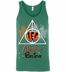 Cincinnati Bengals  Always Believe Harry Potter Tank - zezetee