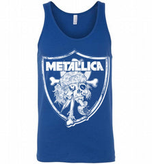 Oakland Raiders Metallica Mashup Tank - zezetee