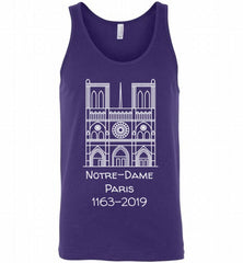 Notre Dame Paris 1163 - 2019 Tank - zezetee