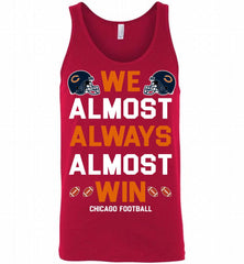 Chicago Bears We Almost Always Almost Win Tank - zezetee