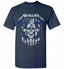 Metallica Snake Skull Tampa Bay Lightning Logo Shirt - zezetee