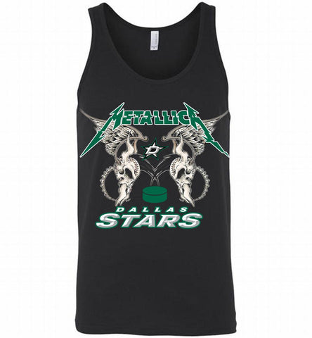 Metallica Dallas Stars Logo Tank - zezetee