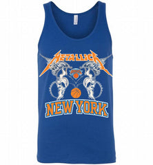 Metallica New York Knicks Logo Tank - zezetee