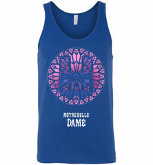 The Stained Glass Notre Dame Fire Paris Tank - zezetee