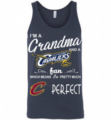 I'M A Grandma And A Cleveland Cavaliers Fans Perfect Tank - zezetee