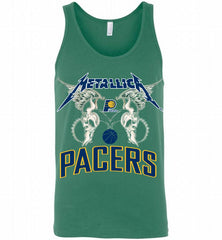 Metallica Indiana Pacers Logo Tank - zezetee