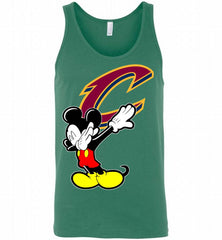 Disney Mickey Mouse Dabbing Cleveland Cavaliers Tank - zezetee