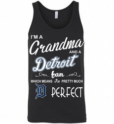 I'M A Grandma And A Detroit Tigers Fans Gift Tank