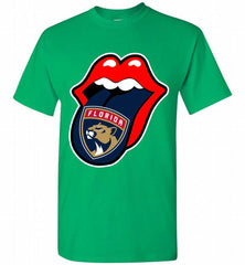 Florida Panthers  x The Rolling Stones Logo Shirt - zezetee